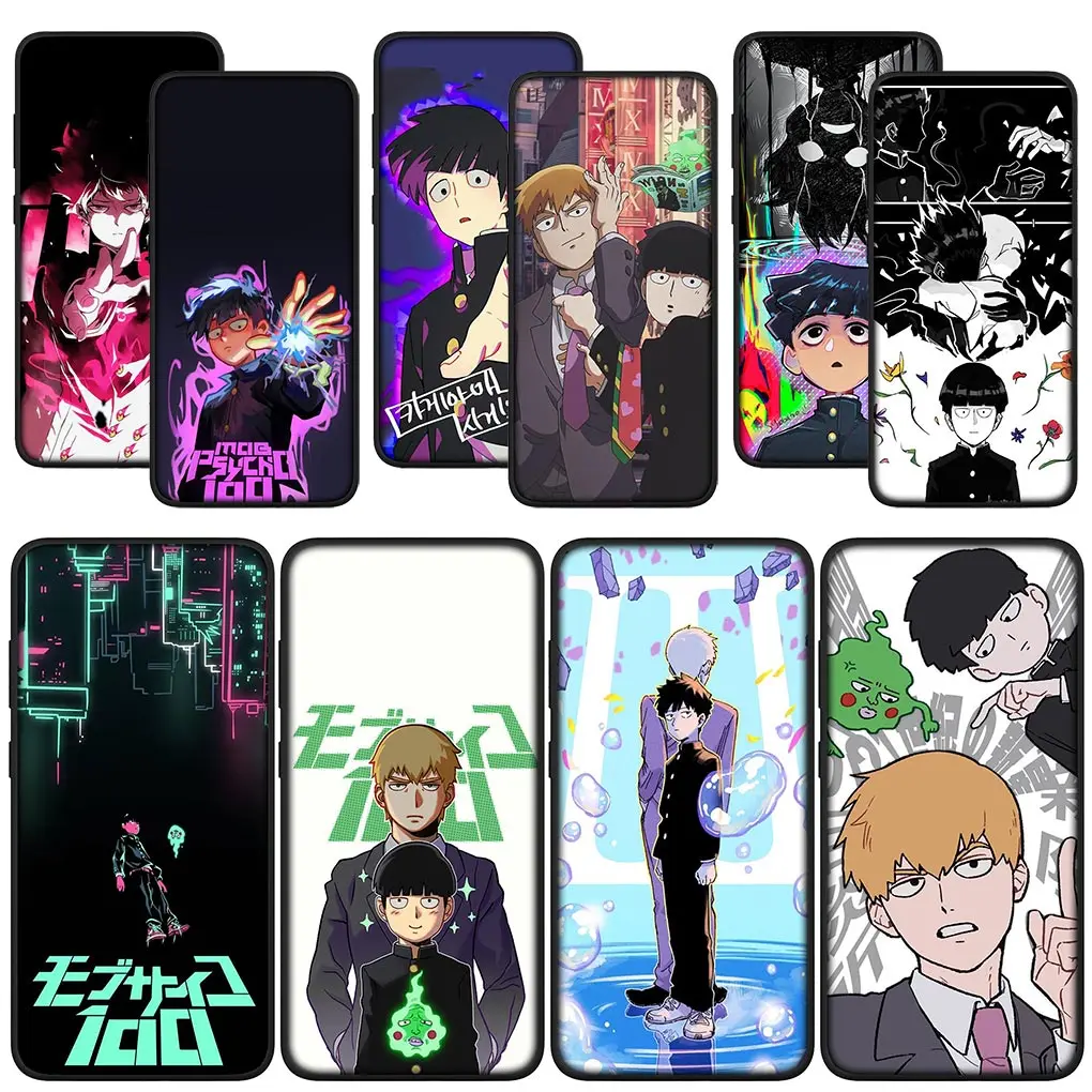 Mob Psycho 100 Wallpaper Soft Phone Cover for Huawei P30 P20 P10 Y6 Y7 Y9 Prime Mate 10 20 Pro Lite Y9A Y8S P Smart 2019 Case