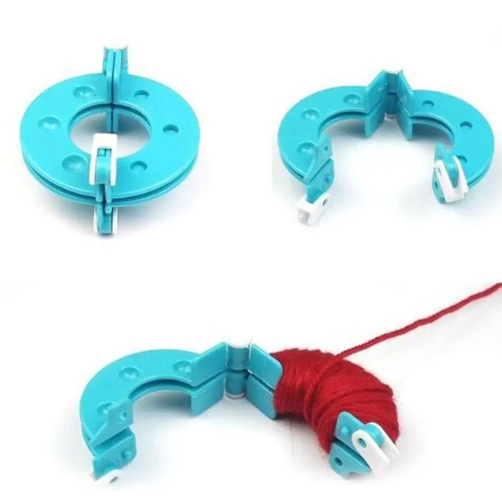 Набор помпонов из пряжи: 8 шт. Вязаные инструменты для изготовления шерстяных