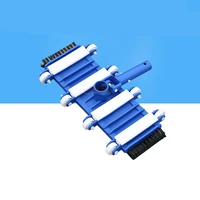 swimming pool flexible vacuum head with brush cleaner pool equipment sewage suction pool accessories