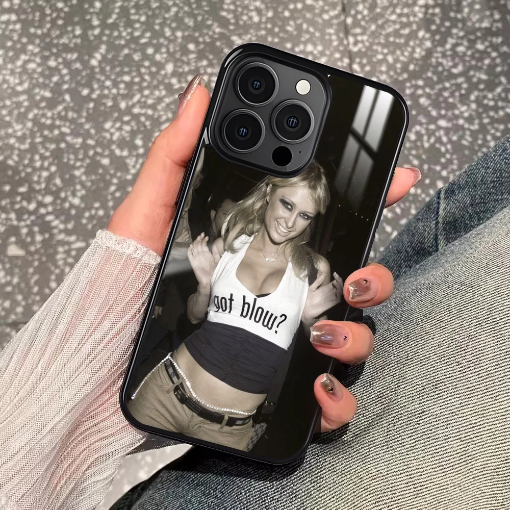 Чехол для телефона P-Paris HiltonS Got Blow iPhone 16 15 14 13 12 11 Pro Xs Max Mini Plus противоскользящий