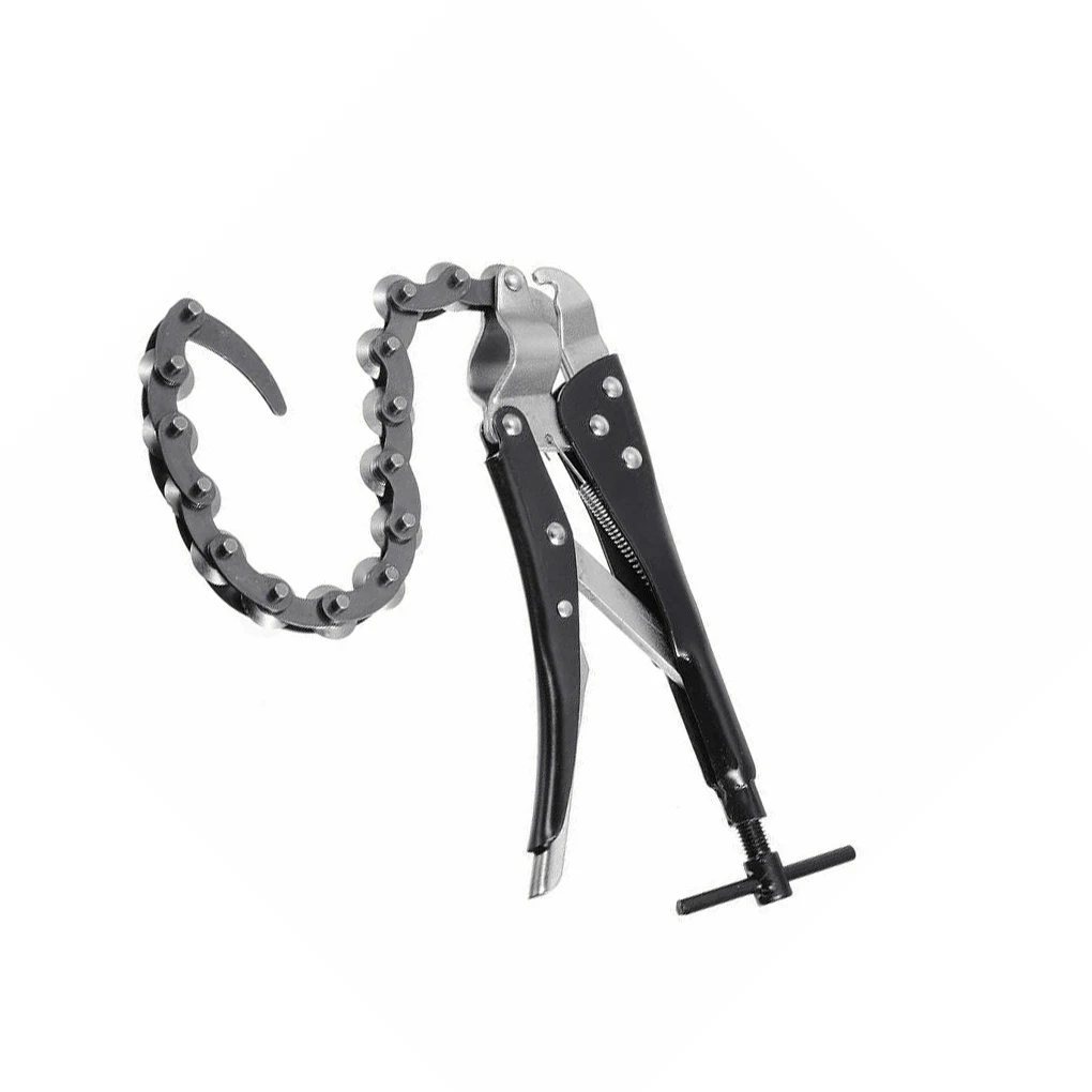 

Durable Heavy Duty Chain - Corrosion Resistant And Easy To On Pipes Coated Handles For Comfortable Grip And Use