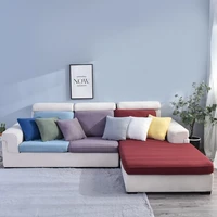 seersucker solid color elastic sofa seat cushion cover chair cover couch cover slipcovers furniture protector 1234 seat