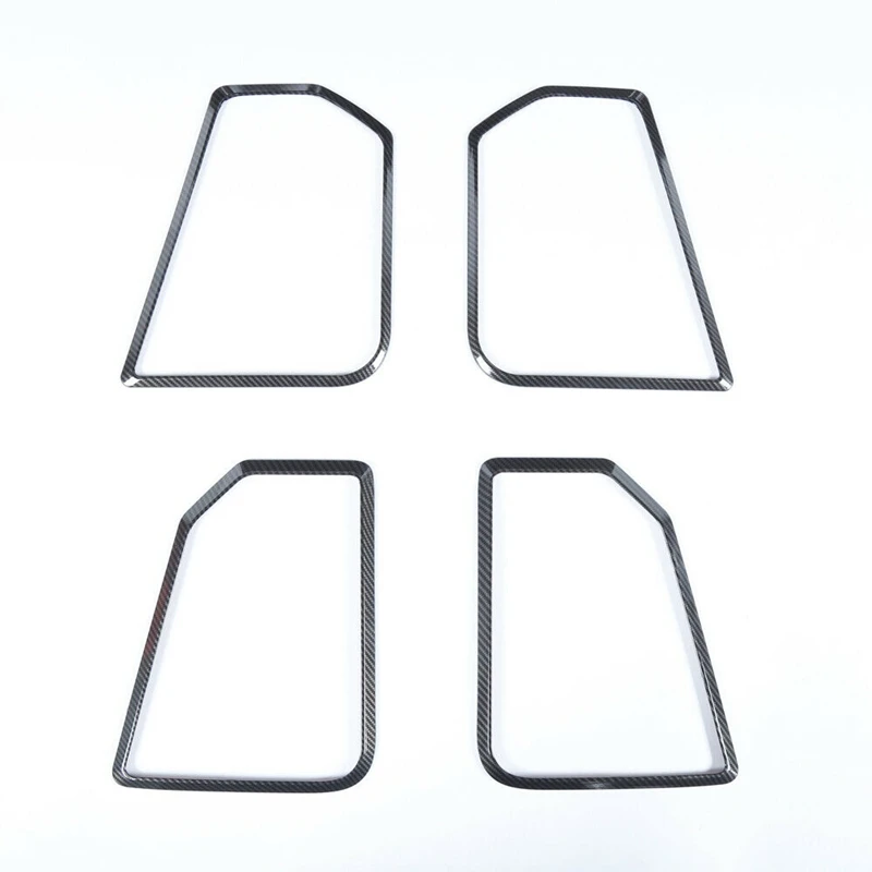 

Interior Door Speaker Trim Cover Frame ABS Accessories For Dodge Ram 1500 2010-2017