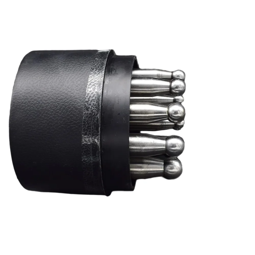 Набор дыроколов для металла 15 шт. формовочные стальные куполообразные блоки