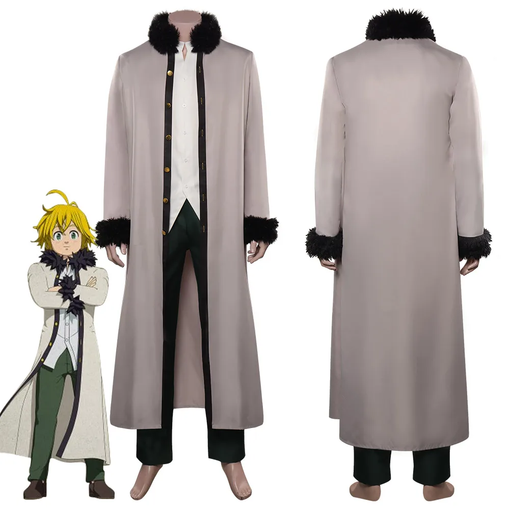 

The Seven Deadly Sins /Nanatsu no Taizai：Ensa no Edinburgh Meliodas Cosplay Costume Outfits Halloween Carnival Suit