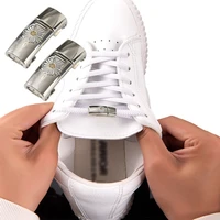 elastic shoe laces shoe buckle sneakers flat shoelaces shoelace for sneakers daisy no tie shoelace quick lazy laces