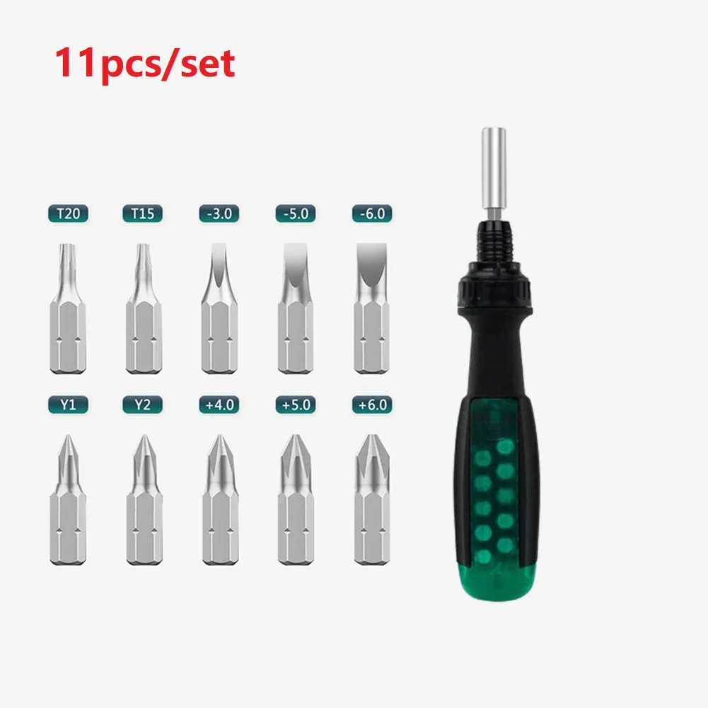 

Screwdriver Ratchet Screwdrive Set Home Industry Chrome Vanadium Steel