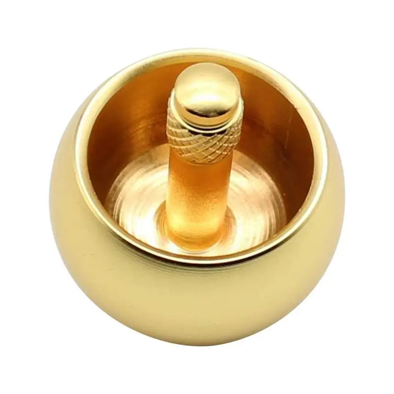 

Kids Gyroscope Toy Stainless Steel Spinning Top Finger Top Plaything With Smooth Surface Compact Desktop Spinner Top Plaything