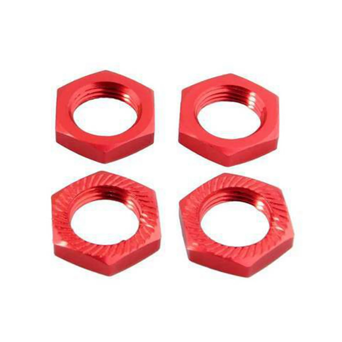 

For TRAXXAS X-MAXX RC Model Car Metal Upgrade 17mm Hexagon Coupler Thread 1mm Nut,Red