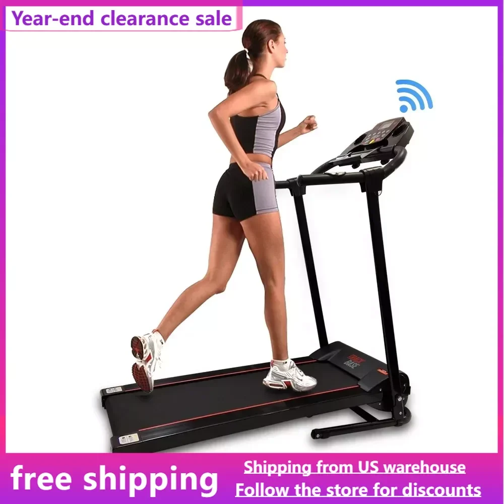 

Foldable Treadmill Home Fitness Equipment With LCD for Walking & Running 57.32 Pounds Treadmill to Exercise At Home Electric