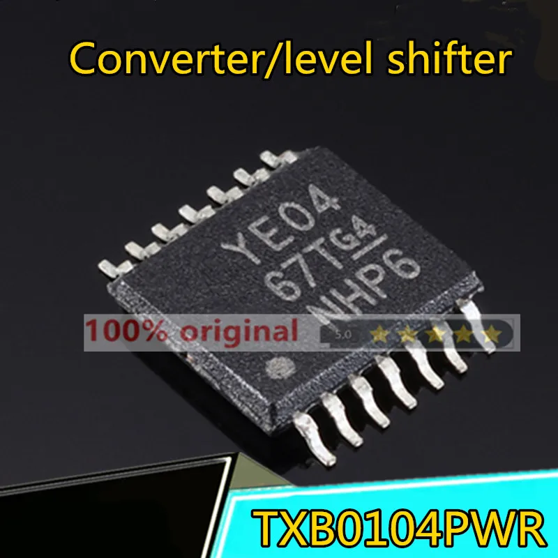 

10pcs TXB0104PWR TXB0104PW screen printing YE04 voltage converter TSSOP14 brand new original