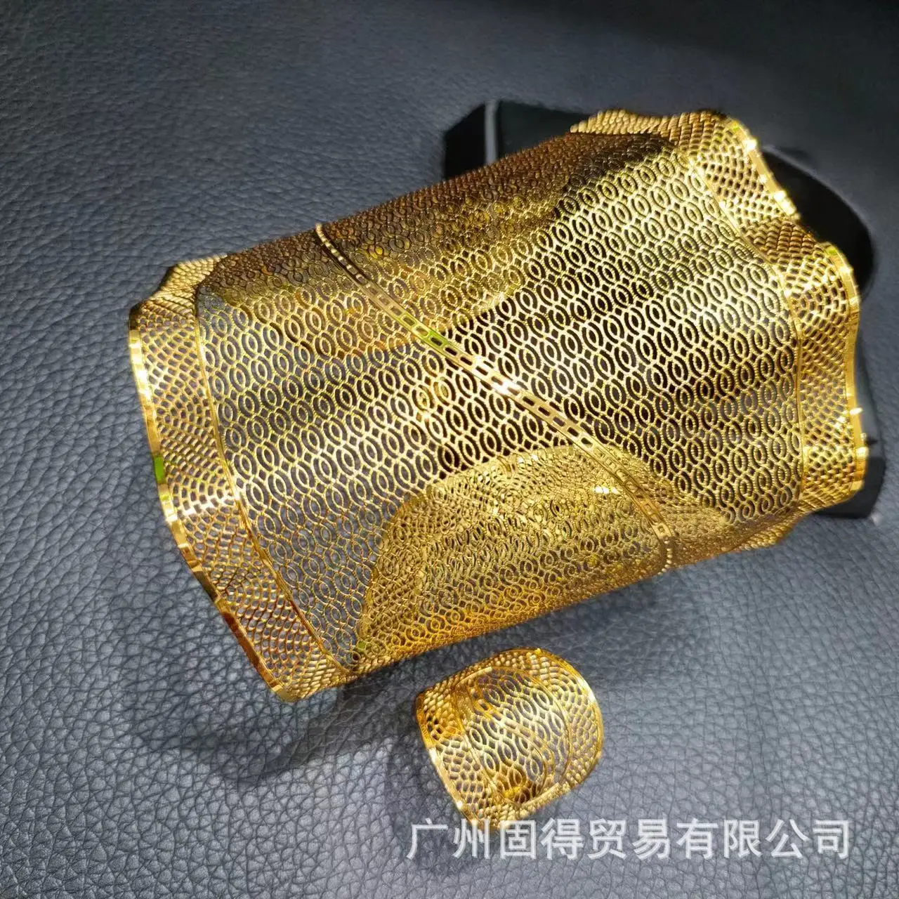 Европейские и американские портреты с полым узором 24k позолоченный Большой