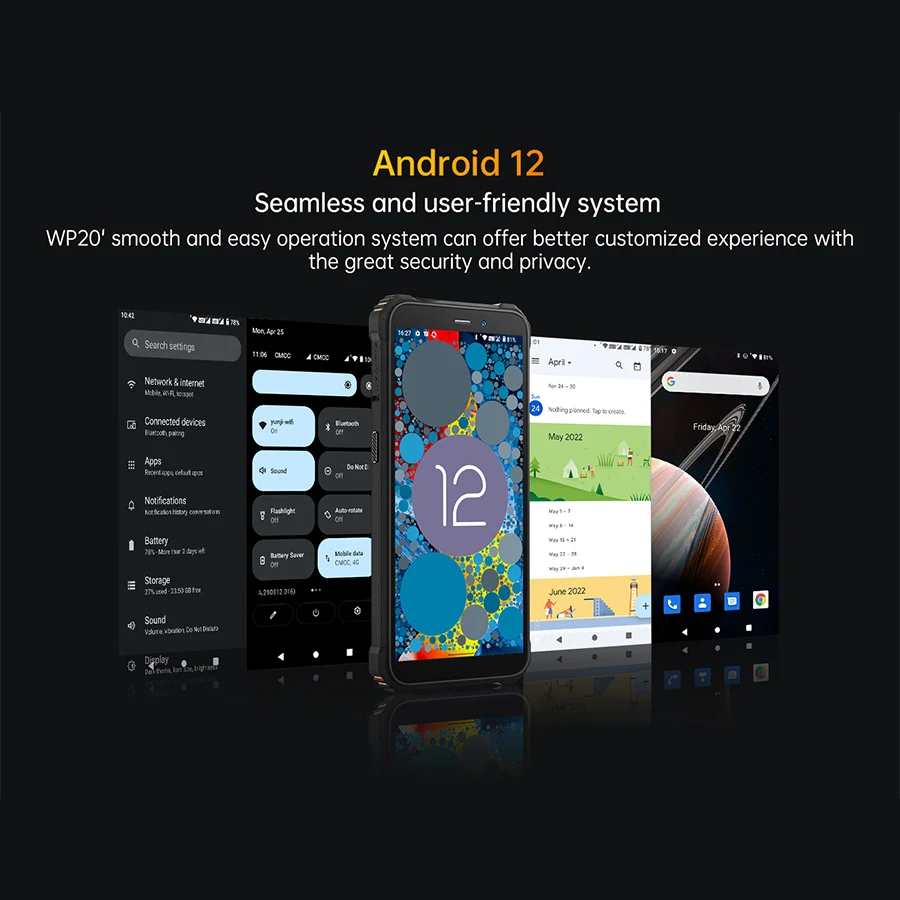 OUKITEL WP20 Android 12 Cellphones IP68 Rugged 5.93
