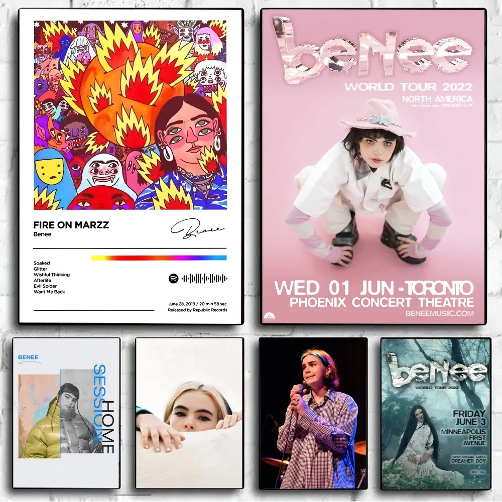 Плакат BENEE сделай сам крафт-бумага винтажный постер настенная живопись учебные