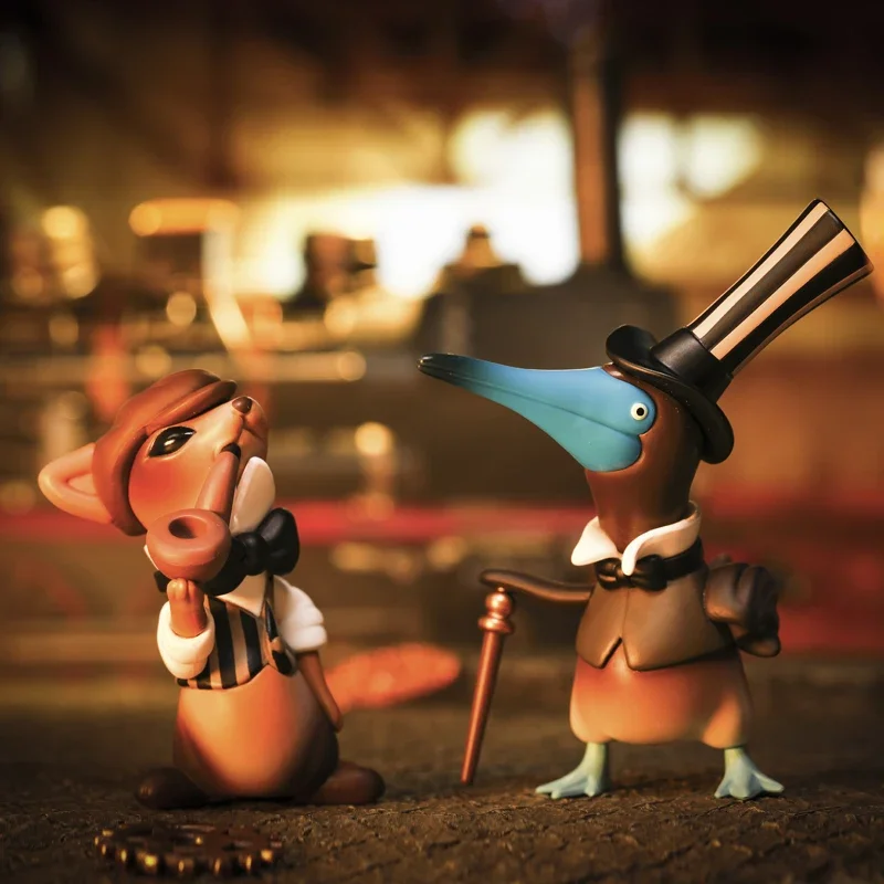 Женская Серия стимпанк с животными коллекционная Милая экшн-кукла кавайная