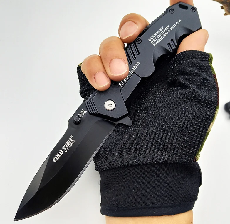 

Mini Folding Knife Tactical Survival Knife Hunting Camping High Hardness Self-defense Folding Knife Portable Knife Multi-purpose