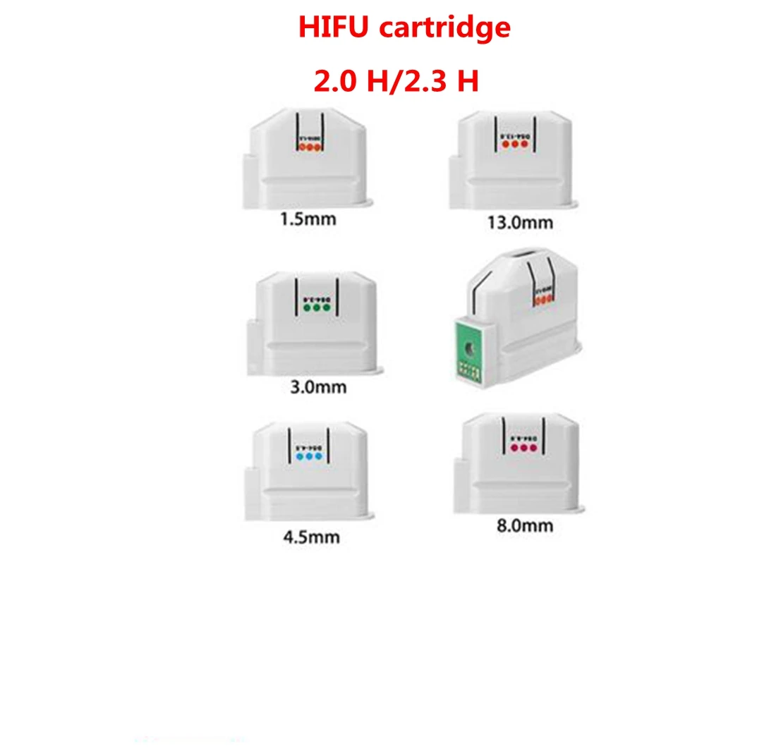 

2.0 H/2.3 H New HIFU Treatment Head Replacement Parts Machine Accessories For Anti-Wrinkle Skin Tightening Body Sliming Machine