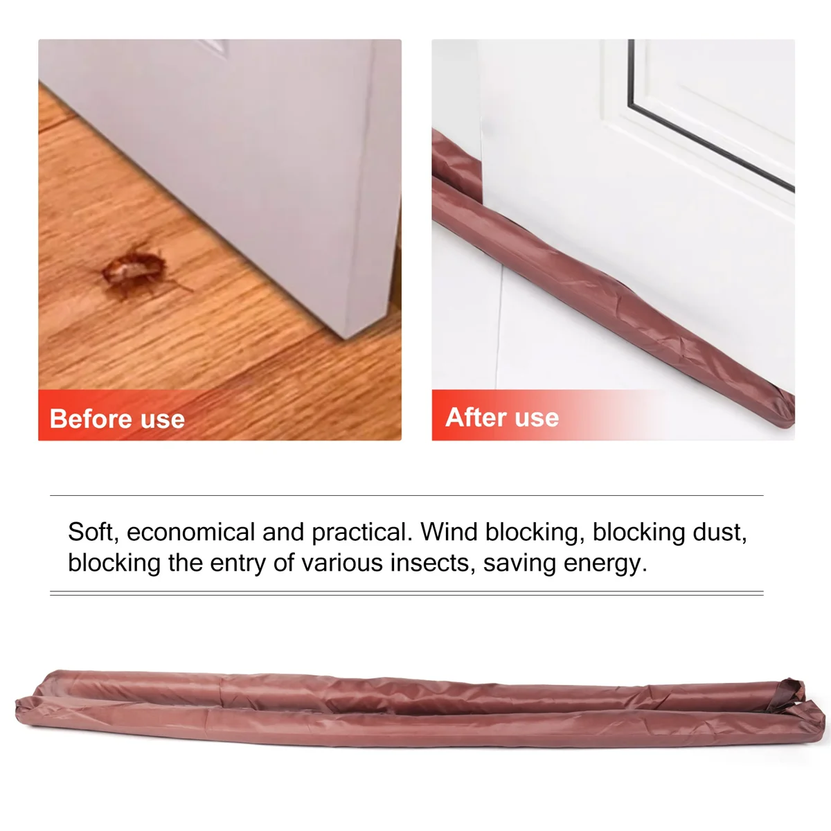 Двойная дверная пробка энергосберегающий защитный ограничитель дверной