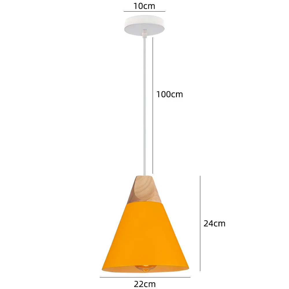 Подвесные светильники SIKEBOTE деревянные Nordic E27