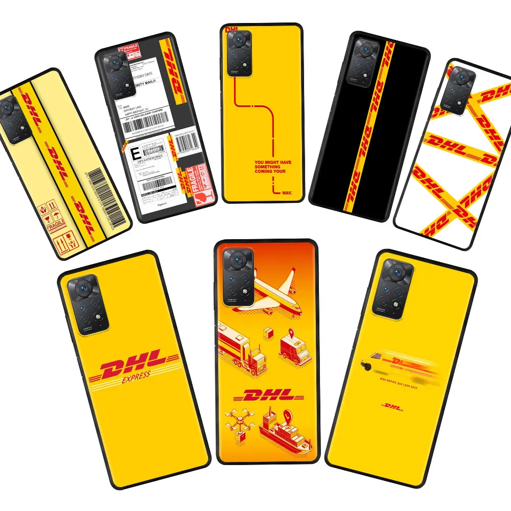 

DHL Express Soft Silicone Coque Case Cover for Redmi Note 9 10 Pro 11T K40 9S 8Pro 8 K50 11S K40Gaming 8T 7 11ProPlus Phone