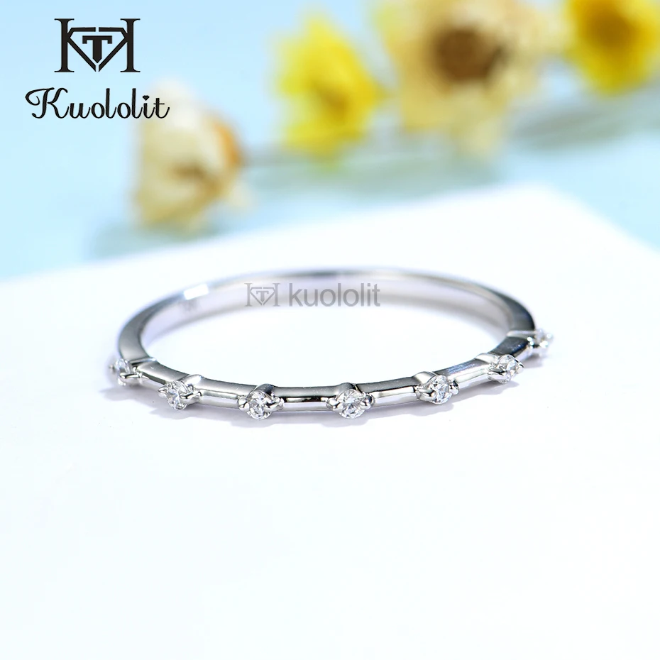 

Женское Обручальное Кольцо kuoluit 585, 14K, 10K, белое золото