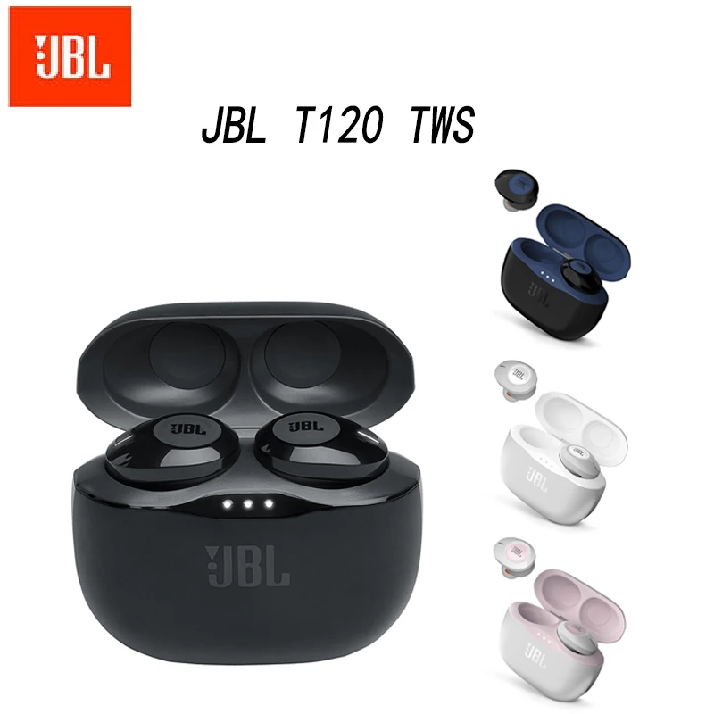 

Original JBL TUNE 120TWS True Wireless Bluetooth Earphone Stereo Earbuds Bass Sound Headphone T120 TWS Sport Headset with Mic