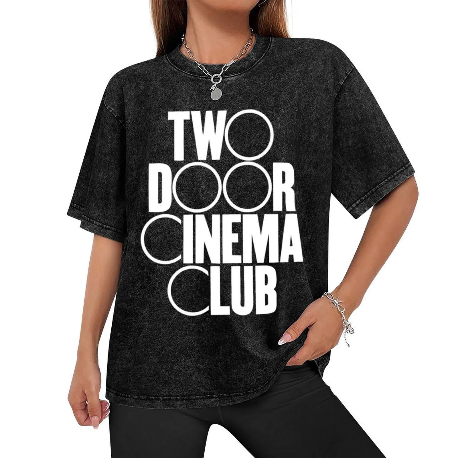 ЛУЧШИЙ ПРОДАВЕЦ - двухдверная футболка с логотипом Cinema Club черные новые подарки и