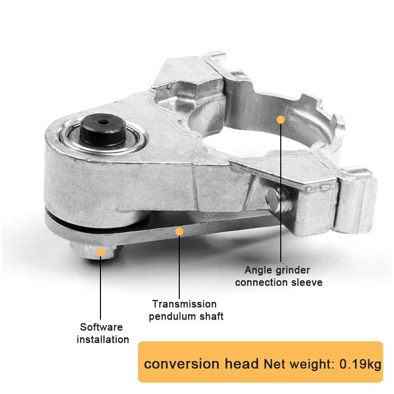M10/M14 Angle Grinder Conversion Universal Bracket Head Adapter Thread for 100/125 Type Angle Grinder Polisher Oscillating Tools enlarge