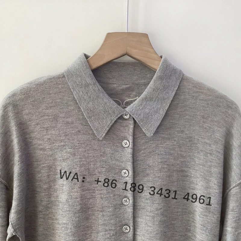 Zadig кашемировый свитер женский трикотаж на пуговицах с длинными рукавами