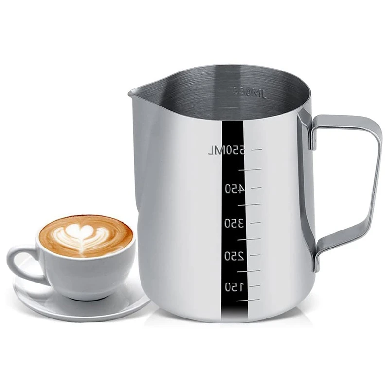 Акция! Молочный кувшин из нержавеющей стали молочный для кофемашины кружка кофе
