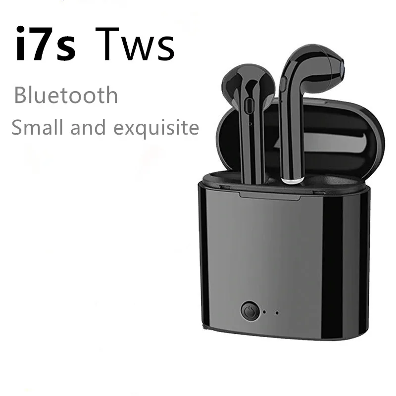 

i7s TWS Wireless Headphones Bluetooth Earphones sport Headset With Mic Charging box Headphones