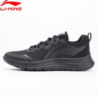 Li-Ning Men SOFT COOL Мужские кроссовки для бега трусцой, дышащие удобные подушки LiNing, спортивная обувь, кроссовки для отдыха, ARSU113