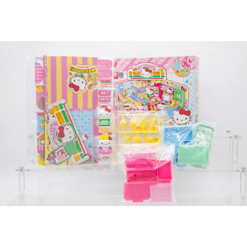 Hello Kitty магазин мороженого круглосуточный штабелируемые игрушки с видом на улицу