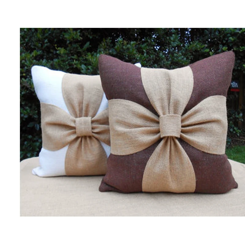 

Handmade Cushion Pillow cover butterfly style Inventory Cleanup H03