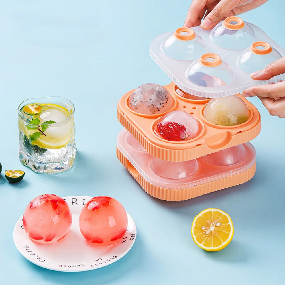 

Ice Mold Ice Cube Ball Maker Mold Popsicle Mould Ice Mold Kitchen Tools Ice Cube Tray Brick Round Bar Accessiories Eco-Friendly