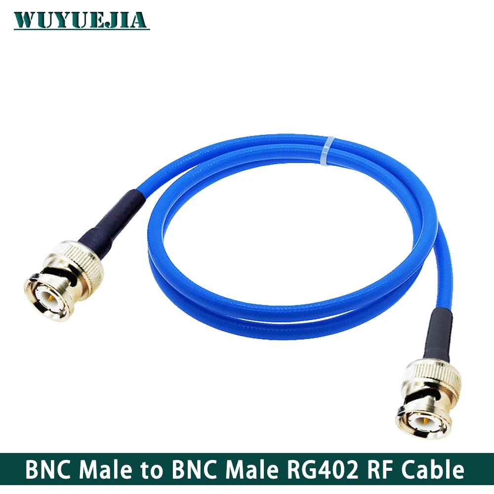 

Q9 BNC Type Adapte Semi-Felxible RG402 RF Coaxial Cable BNC Male Plug to BNC Male Plug Connector 50ohm High Frequency Test Cable