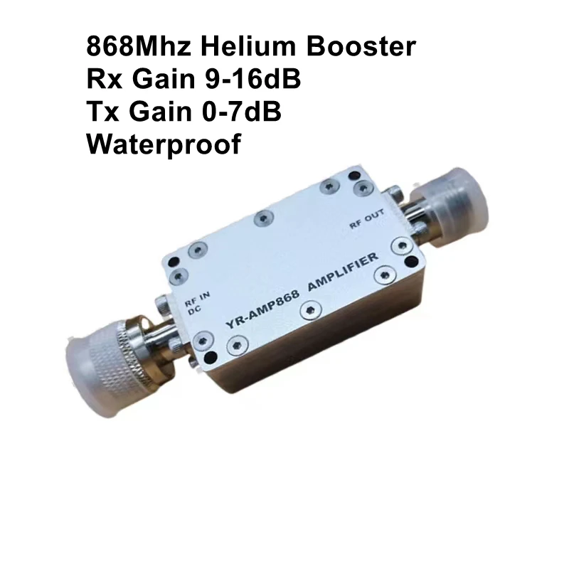 

Уличный водонепроницаемый гелиевый бустер для майнинга гелиевых точек Rx Tx усилитель Регулируемый усилитель ЕС Великобритании 868 МГц