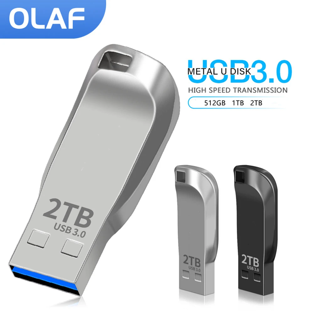 Olaf USB Stick 3.0 USB Flash Drive 512GB 1TB 2TB High Speed Pen Drives Pendrive USB Flash Disk Flashdrive 1TB 2TB Memory for PC