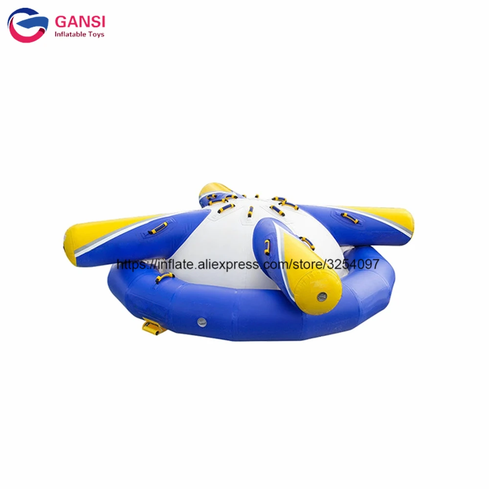 Игрушка-Спиннер для аквапарка 0 9 мм ПВХ 4 м надувной плавающий водяной Сатурн