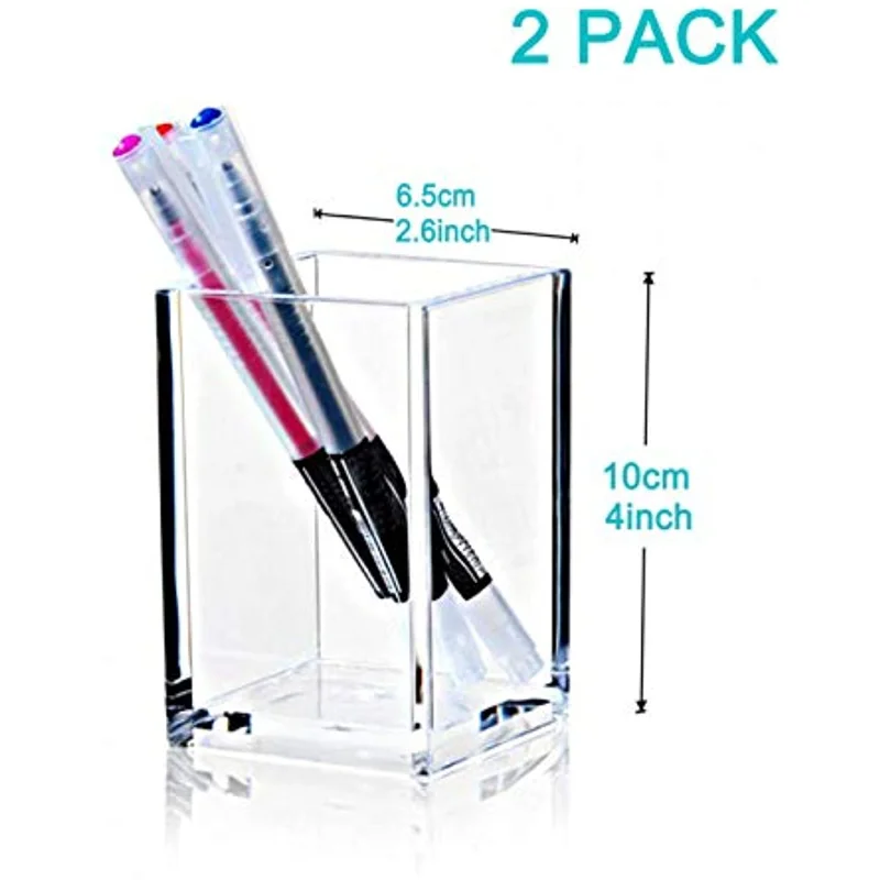 

2 шт./упаковка, прозрачный акриловый Настольный держатель для чашки