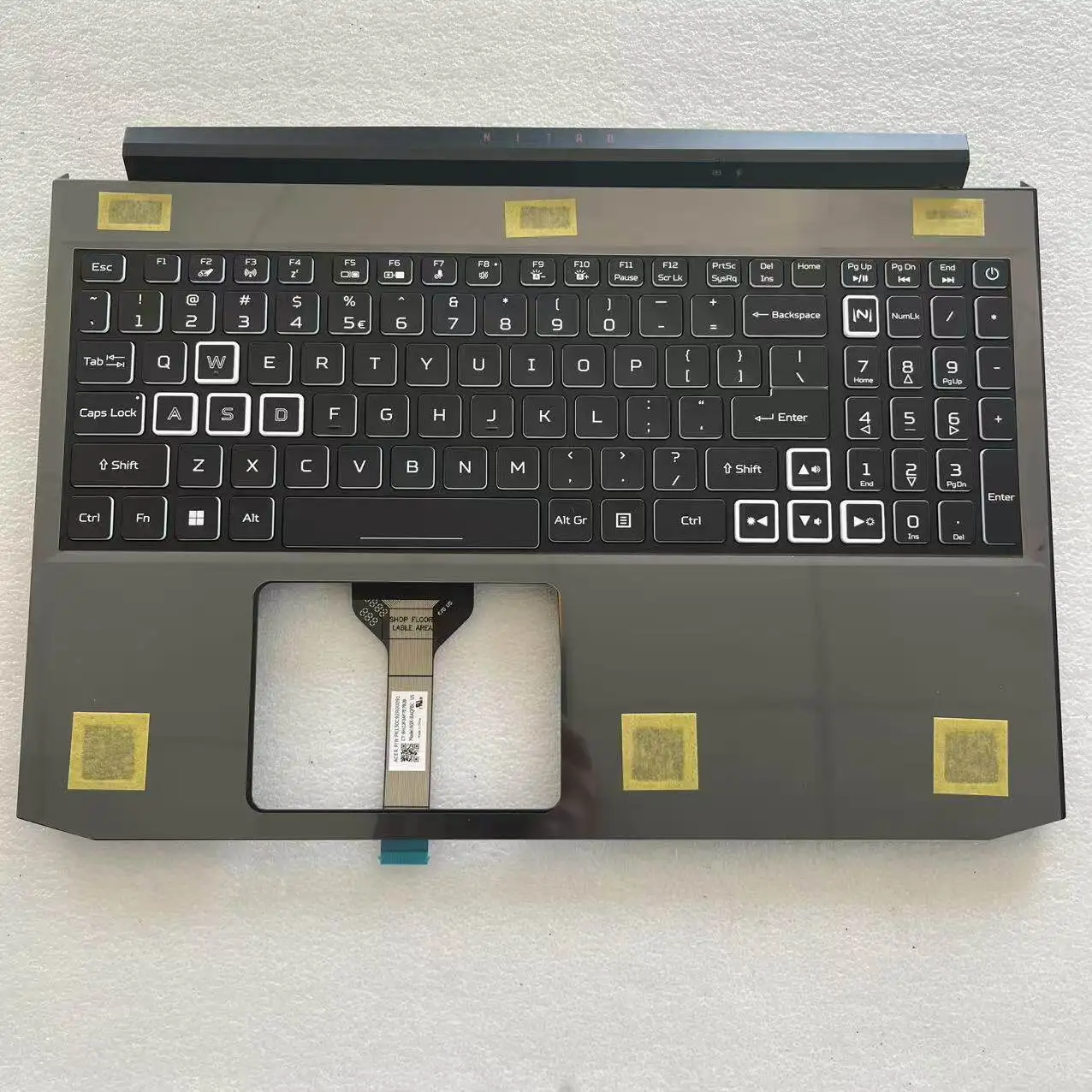 Фото Для Acer, Shadow Rider Nitro 5 AN515-57 54 55 56 45 N20C1 C: корпус, клавиатура №1