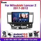Автомагнитола 2DIN Android10 для Mitsubishi Lancer 2007-2012, 4G, видео, аудио, навигация, мультимедийный плеер, стерео динамики для Carplay 10 дюймов