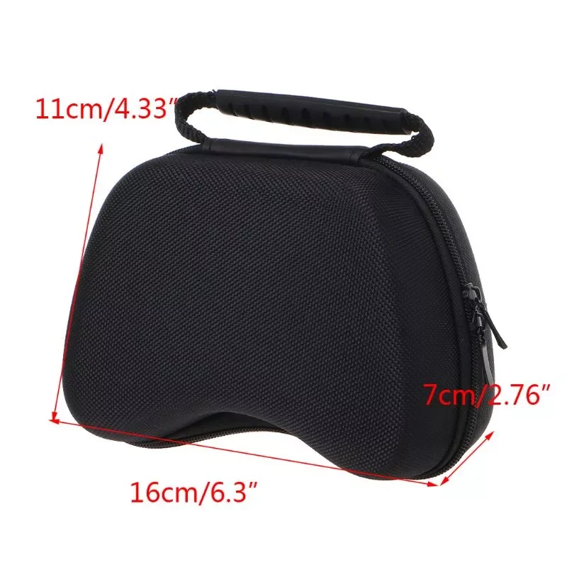 

Handle Portable Zipper Pouch Dust/ Shockproof Hard Protective Case Storage Bag For X-box One/Switch Pro/PS3/PS4