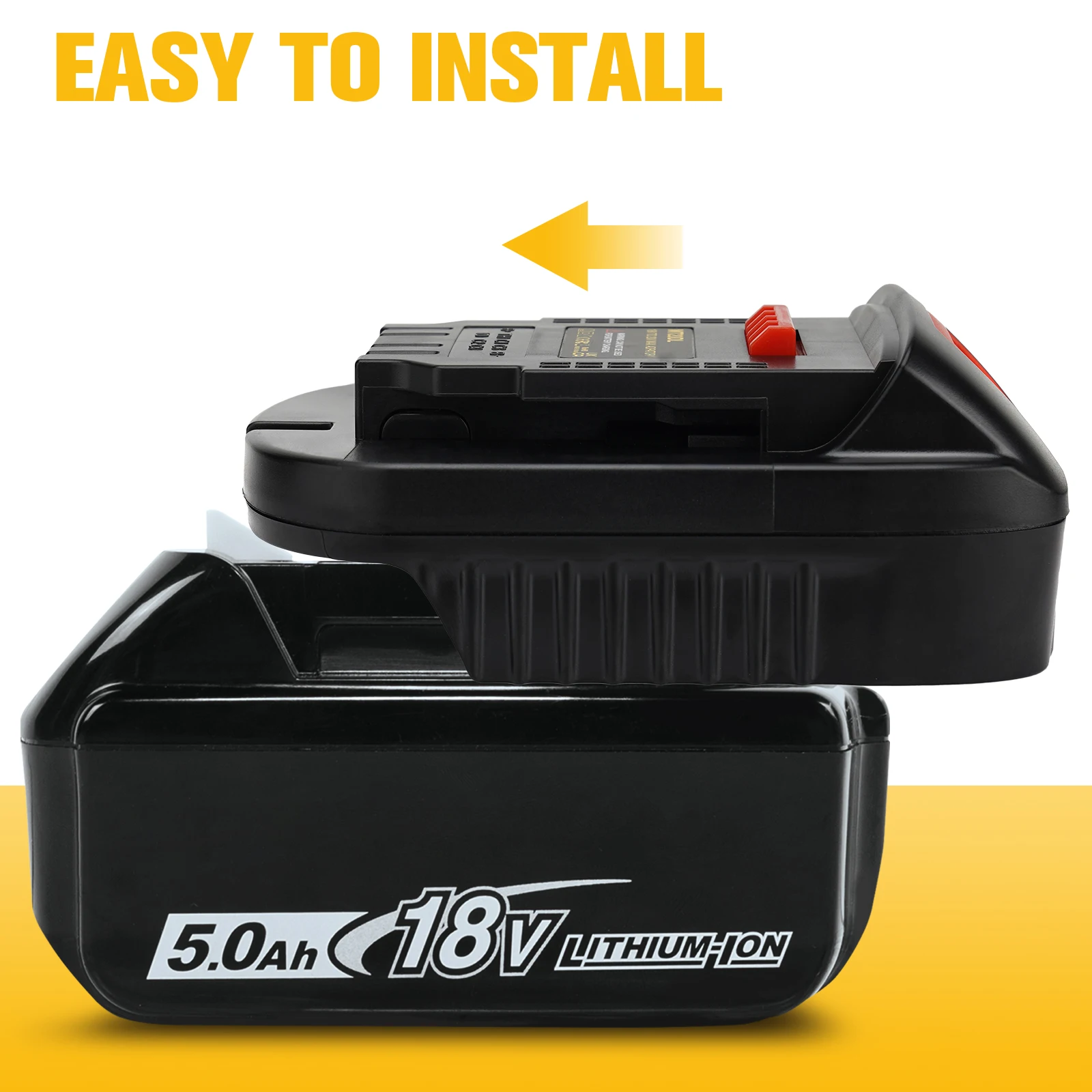 MT21DL Battery Adapter For Makita BL18 Series Battery Tool Convert To 18V Li-ion Battery For DeWalt 20V Power Tools Convertor