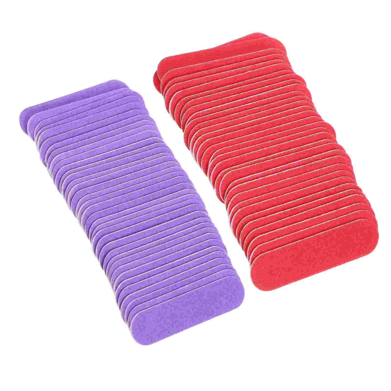 

Nail Files Emery Nails File Boards Colorful Professional Buffers Polish Grit Wooden 180 Board Set Buffer Natural