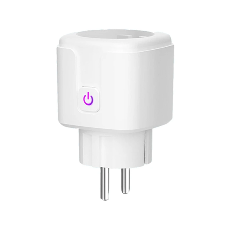 

EU Plug 16A 100-240V AC 50/60Hz Remote Control Outlet Work with GoogleAssistant