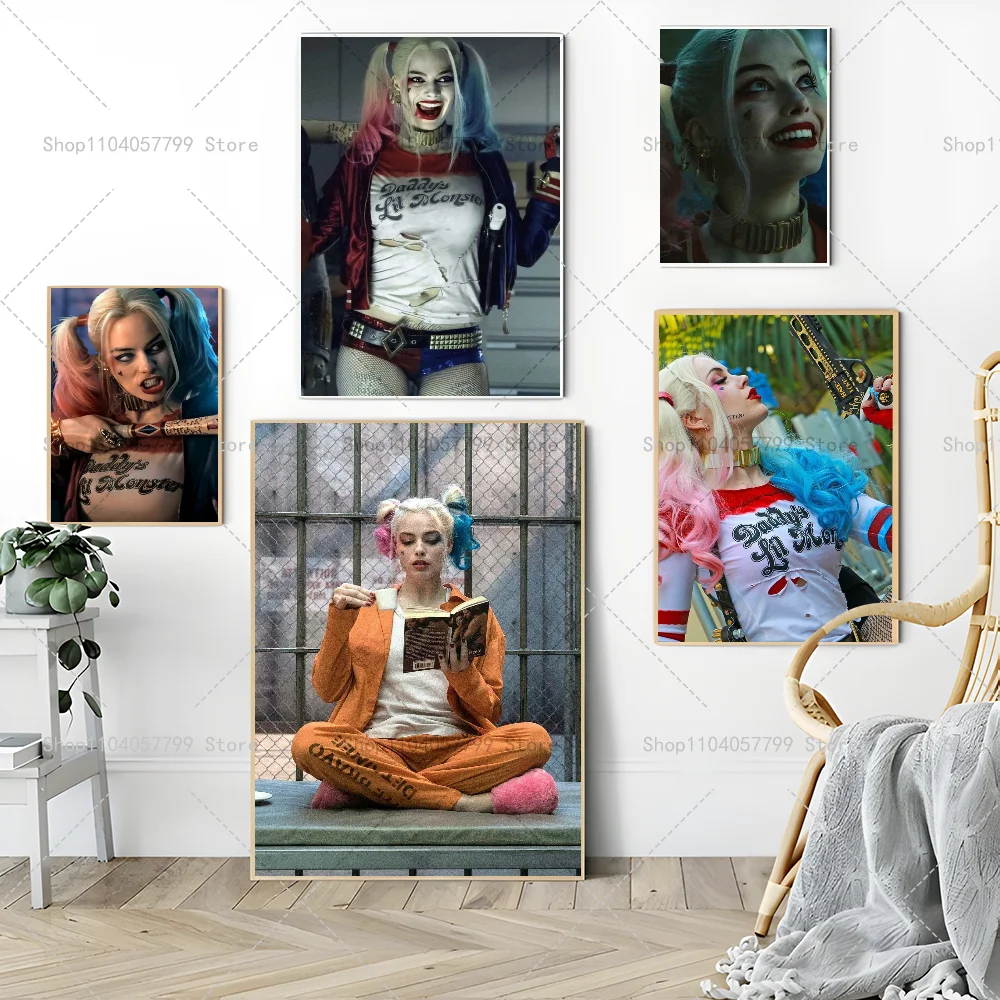 Наклейка-плакат MINISO Harley Quinn