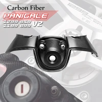 for ducati superleggera v4 2020 2021 motorcycle carbon fiber ignition door lock key fairing cover cowling panel guard protector