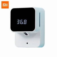xiaomi wall mounted soap dispenser led infrared automatic induction foam soap dispenser x6 hand washing machine for bathroom