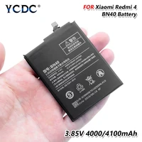 3 85v 4100mah bn40 lithium li polymer mobile phone replacement rechargeable battery bn 40 bn 40 battery for xiaomi redmi 4 pro